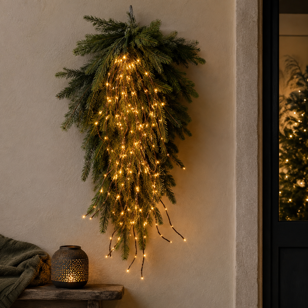 Cascata Luminosa 144 LED EDG – Luce Calda