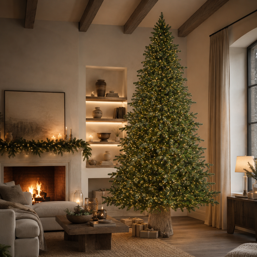 Albero di Natale Imperial NEW EDG con 6300 Mini LED h.270cm
