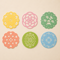 Set 6 Stencil Decorativi per Torte – Ø 21 cm