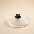 Coperchio in Vetro Borosilicato con Impugnatura Antiscottatura – Ø 22 cm