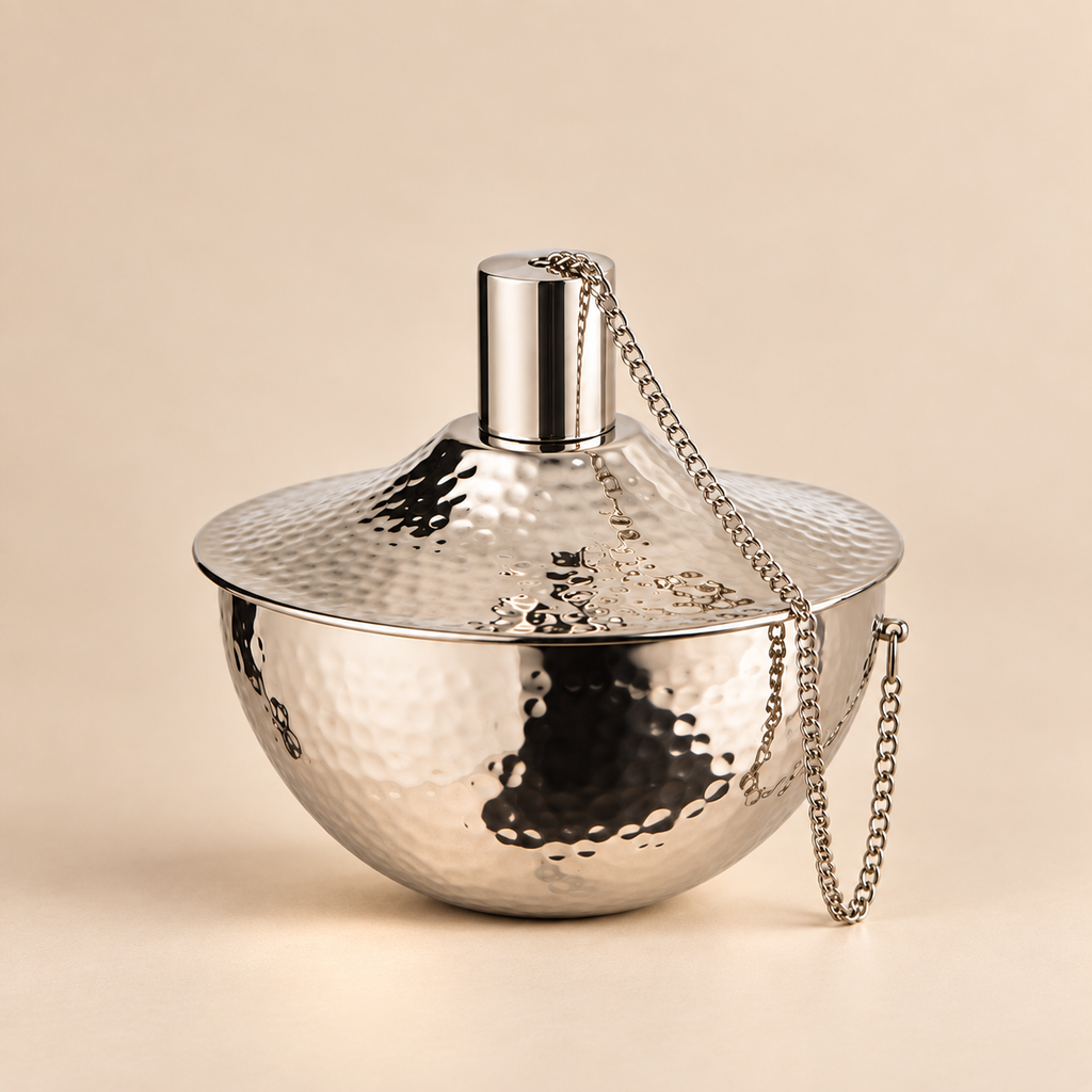 Lampada olio martellato