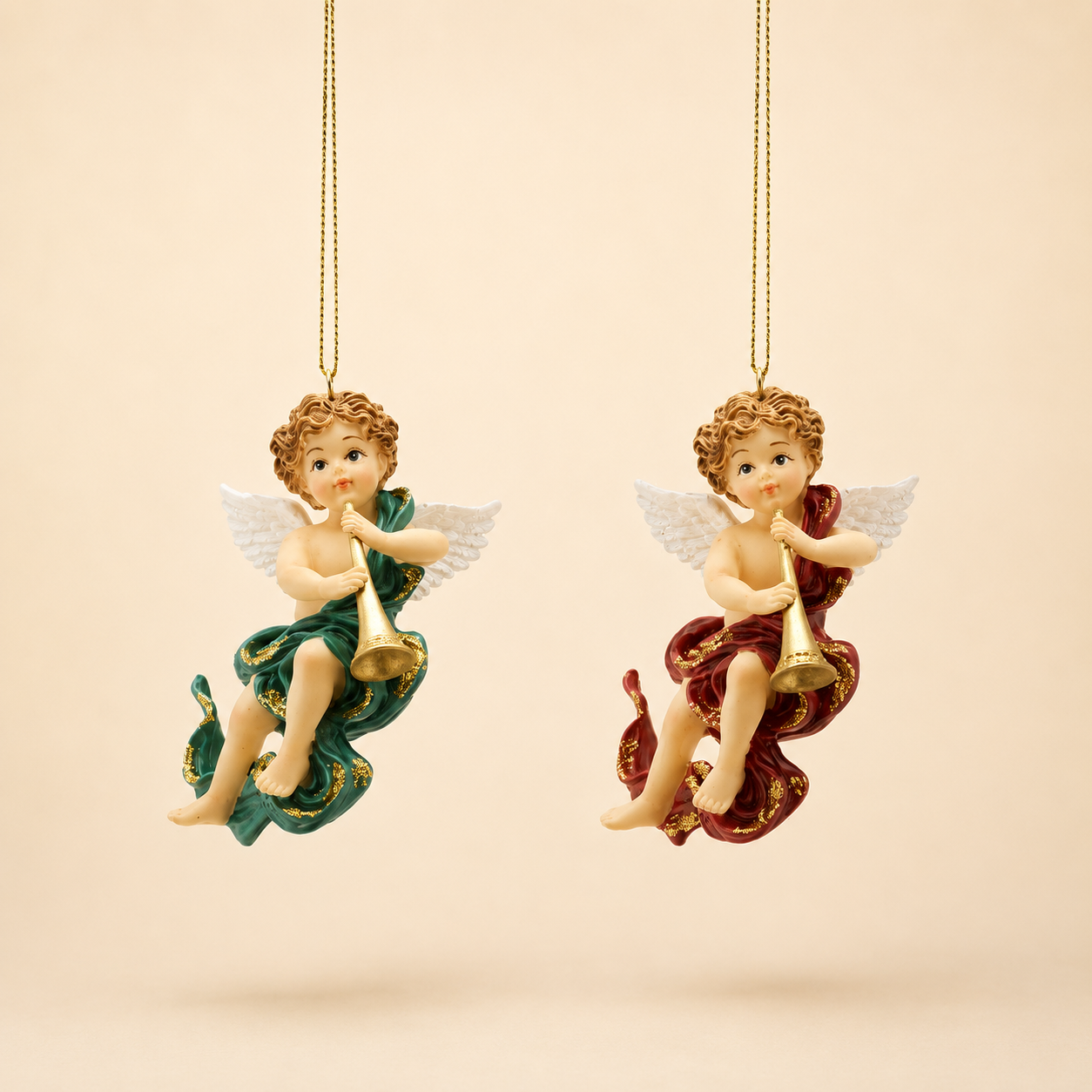 Angelo Decorativo con Tromba H.9 cm