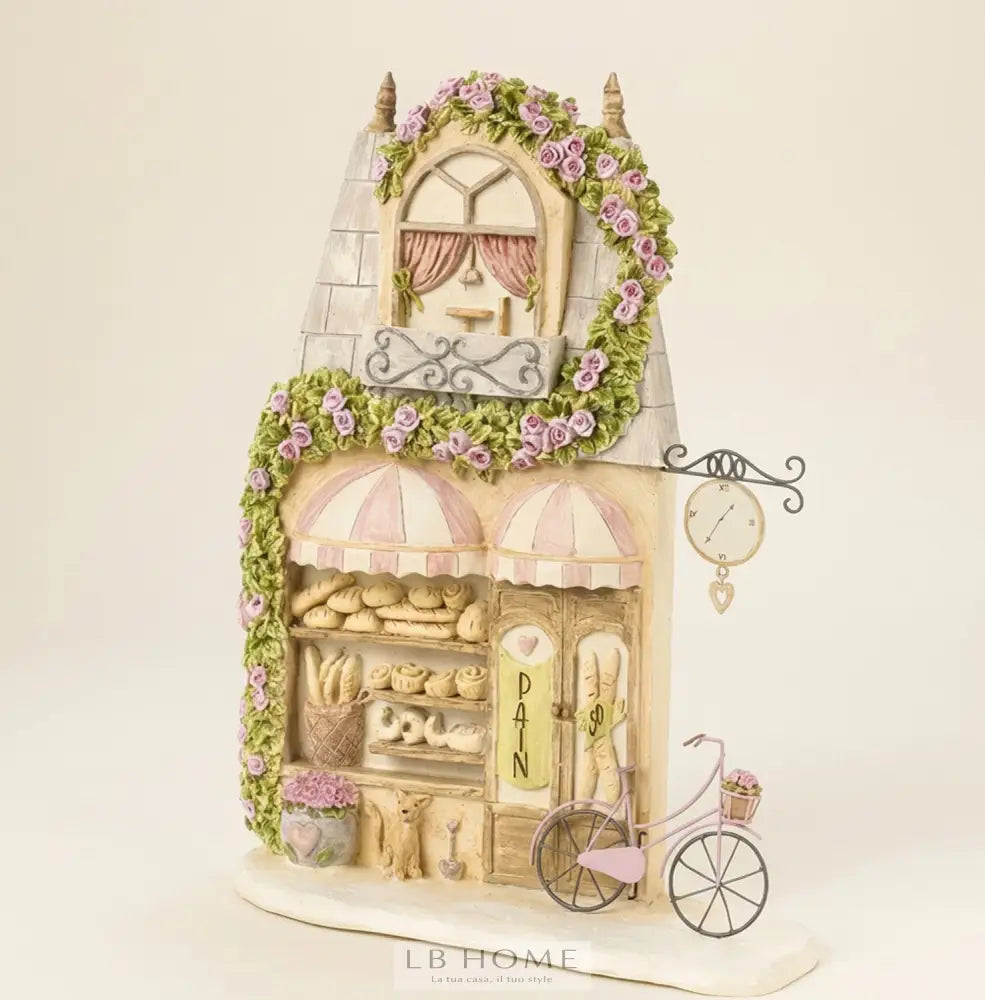 Decorazione Panificio La vie en rose Decor