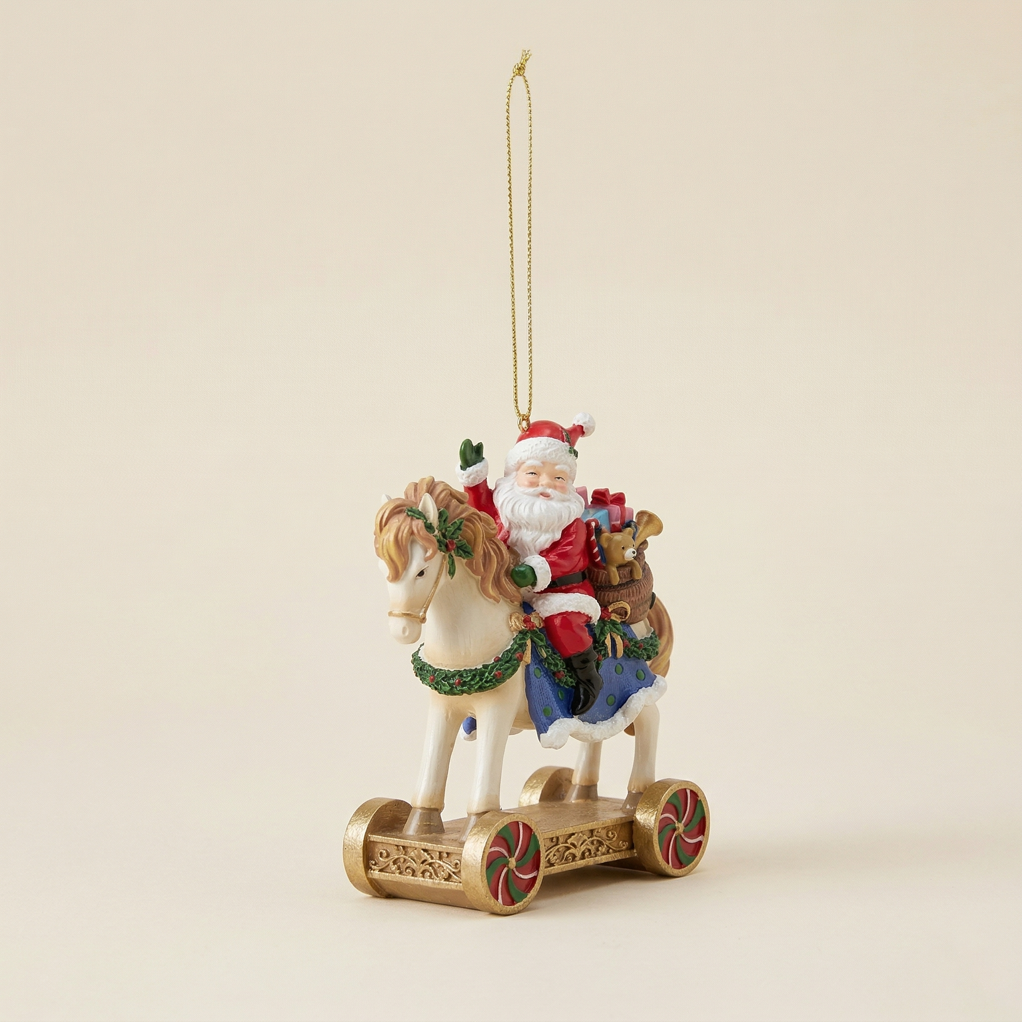 Decoro babbo con cavallo