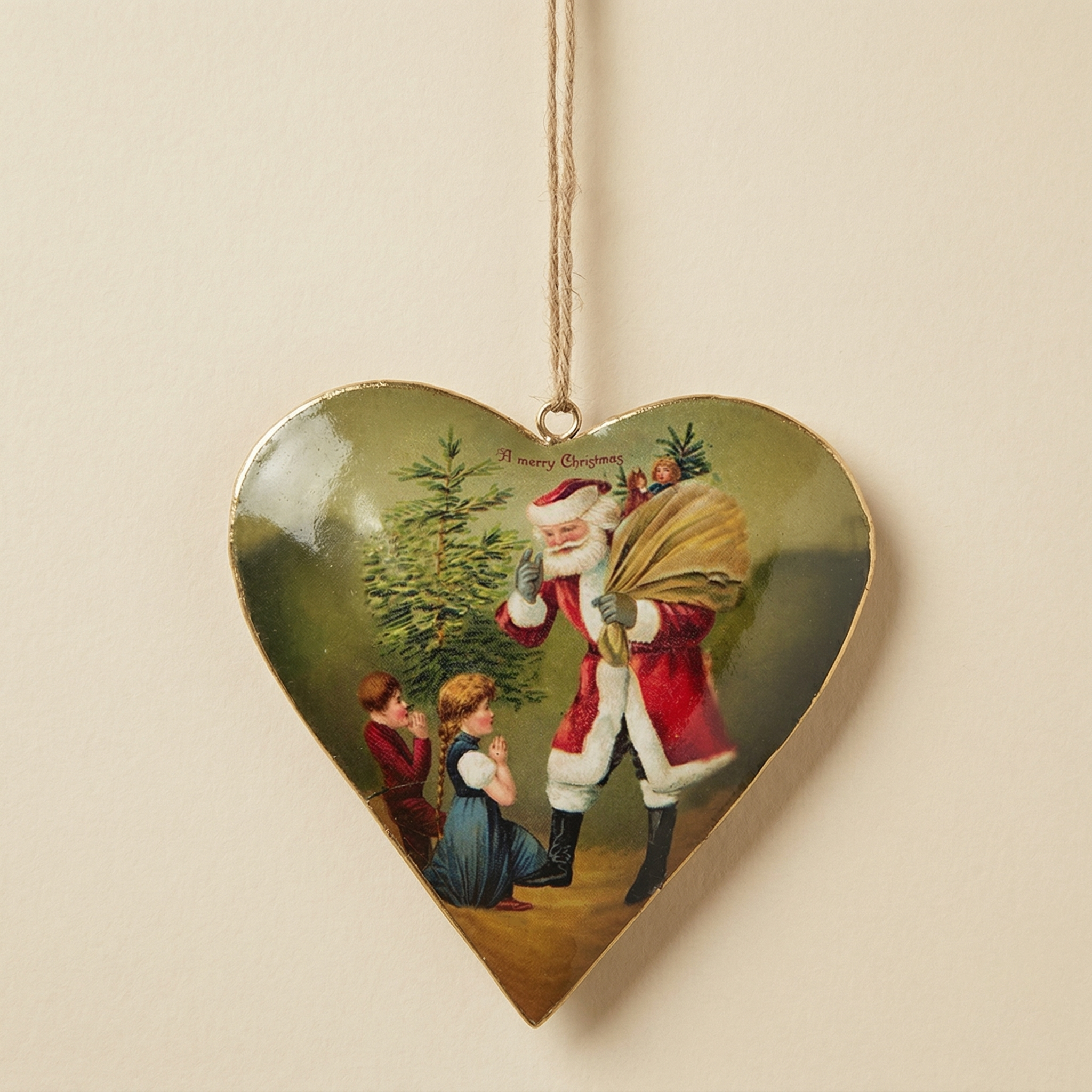 Cuore Babbo Natale Anita collection Babbo natale