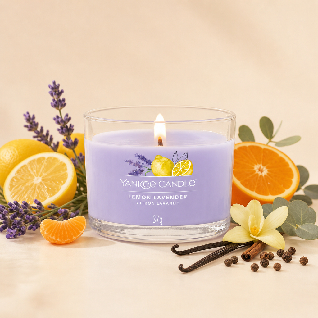 Yankee Candle candela mini Lemon Lavander