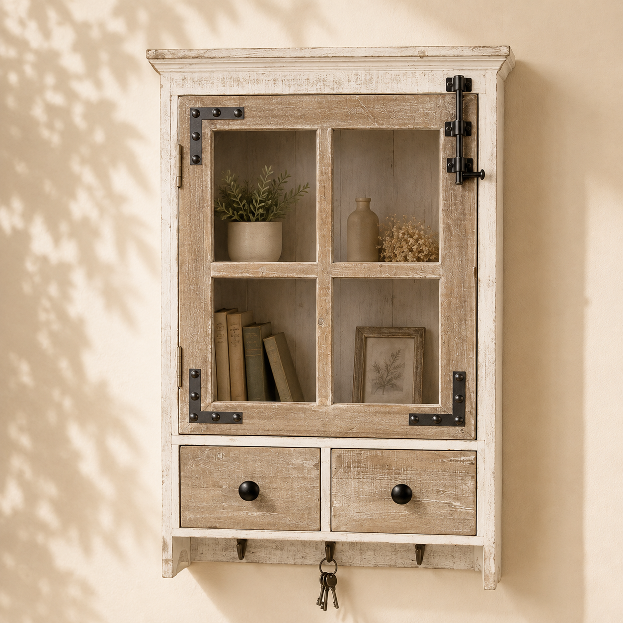 Credenza da parete in stile Country