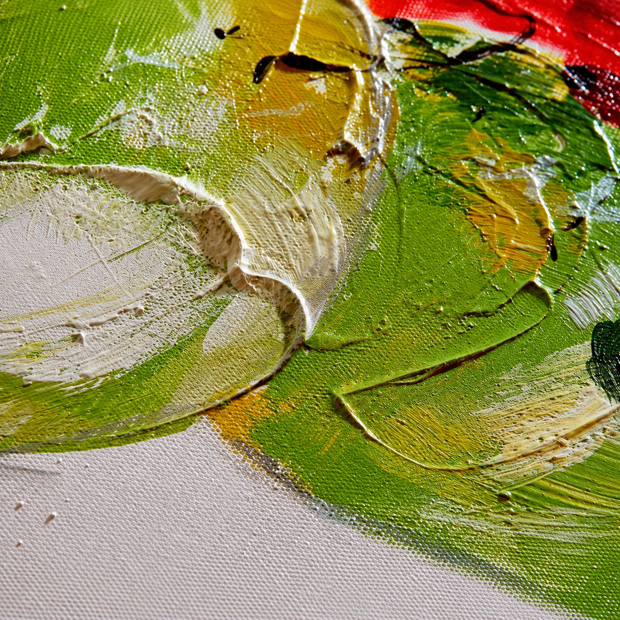 Dipinto a Mano Mele – 30 x 30 cm