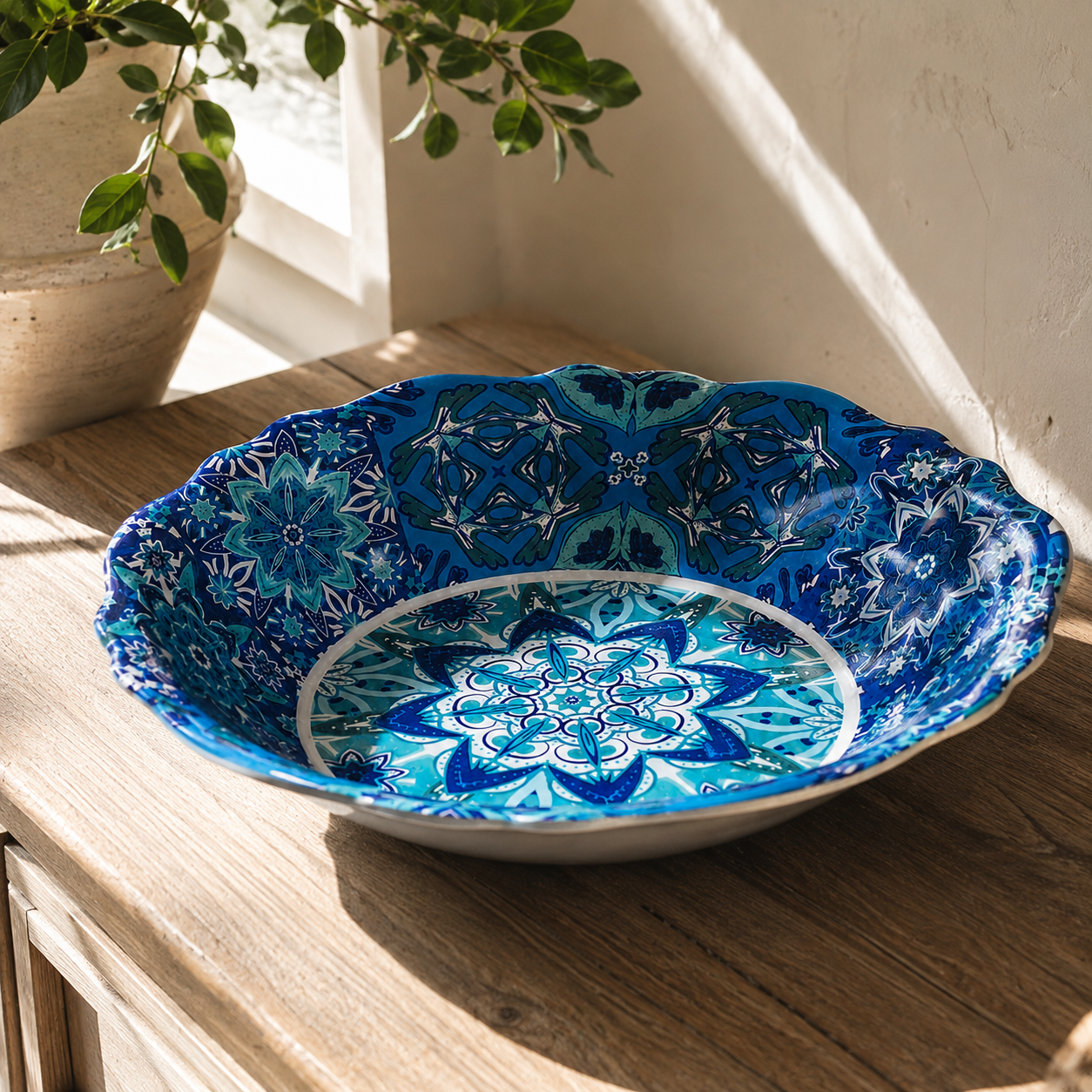 Vassoio centrotavola Capri in Acrilico – Ø 35 cm
