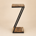Alzata Decorativa in Legno e Ferro H.45 cm