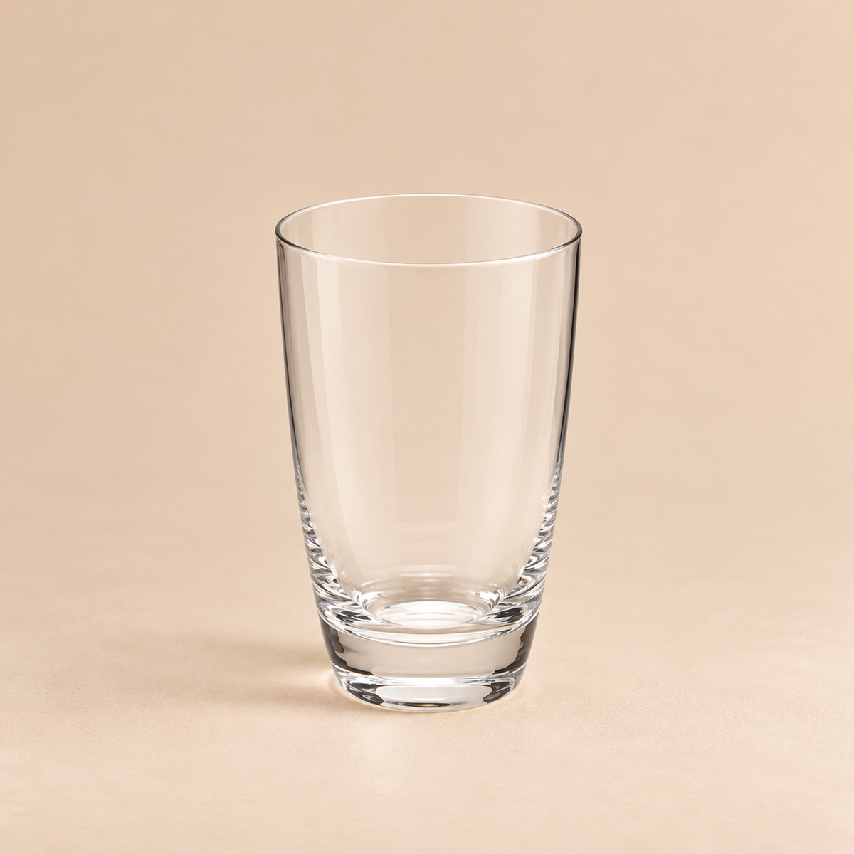 Set 6 Bicchieri Acqua in Vetro Trasparente con Fondo Spesso – Ø 8 x H 12,5 cm