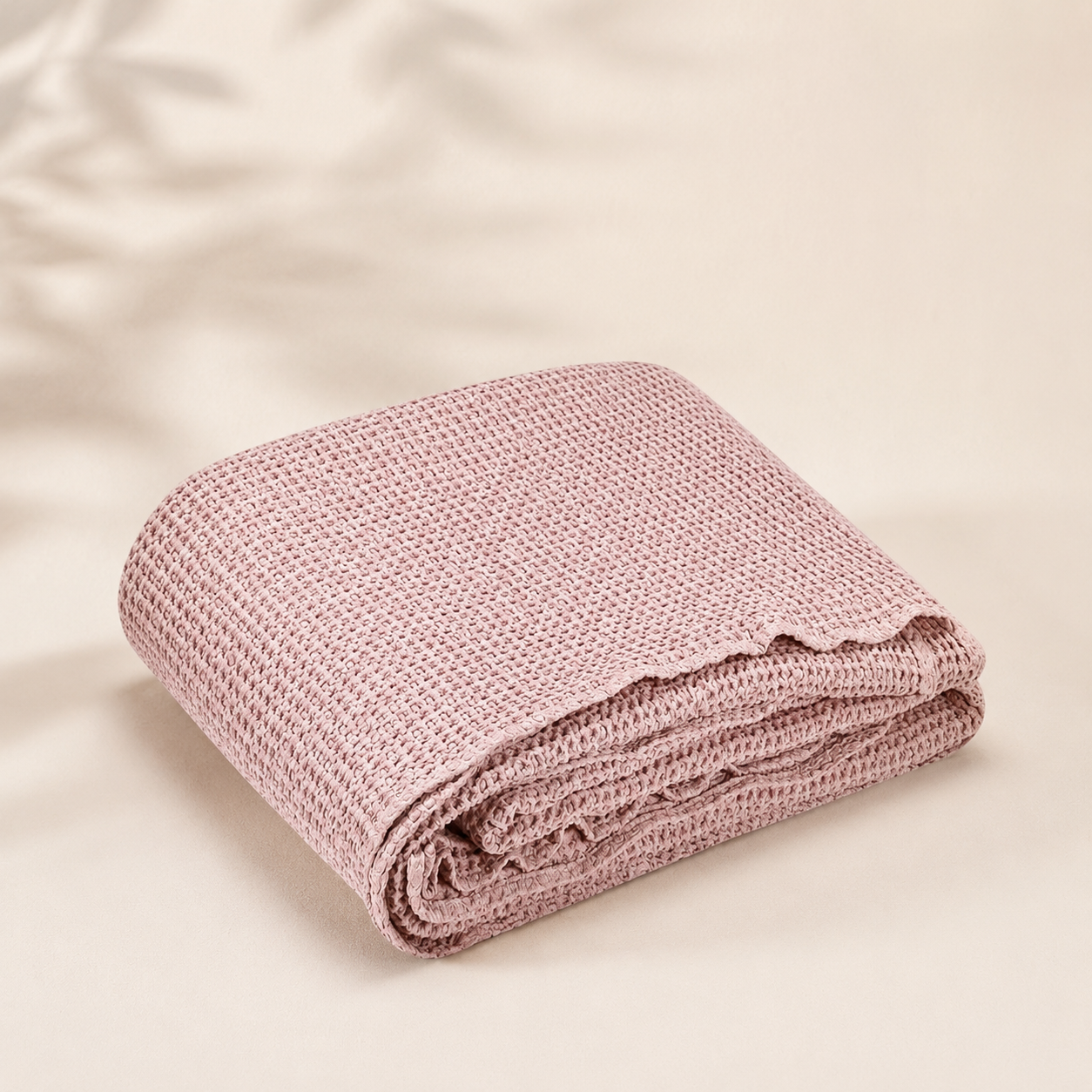 Copriletto Nido d’Ape Bloom Arnia – 100% Cotone Stone Washed