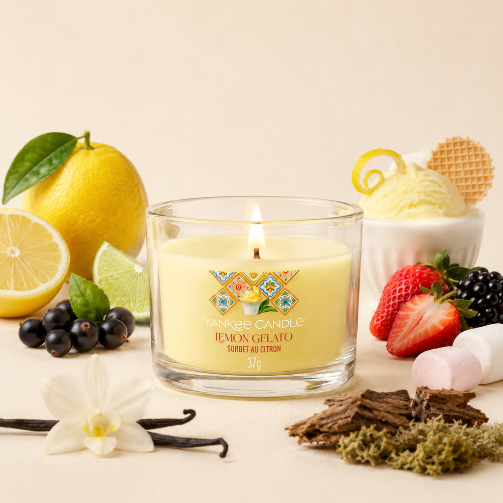 Yankee Candle mini candela Lemon Gelato