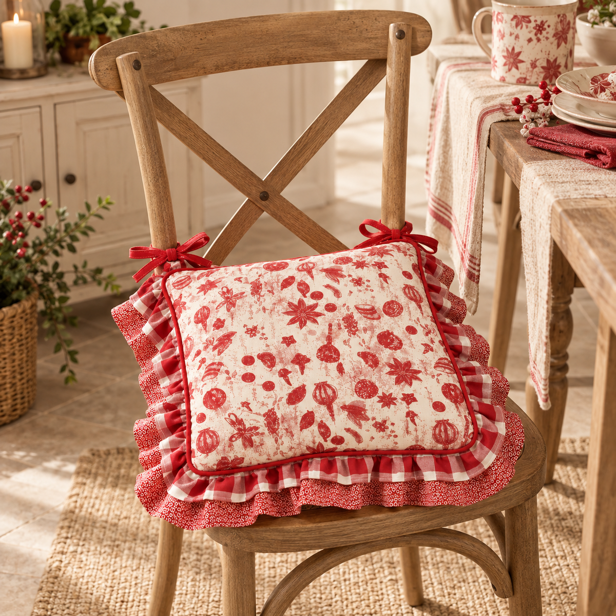 Cuscino sedia Toile