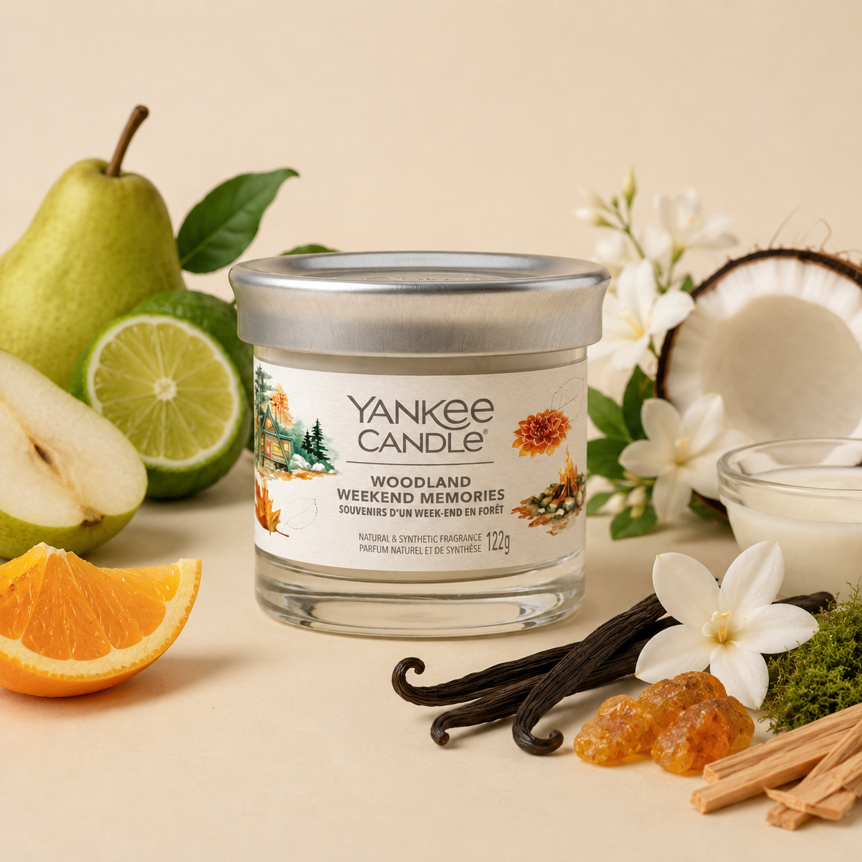 Yankee Candle candela tumbler 122gr Woodland Weekend Memories