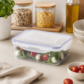 Contenitore Ermetico Rettangolare Fresh Box Trasparente – 1 L