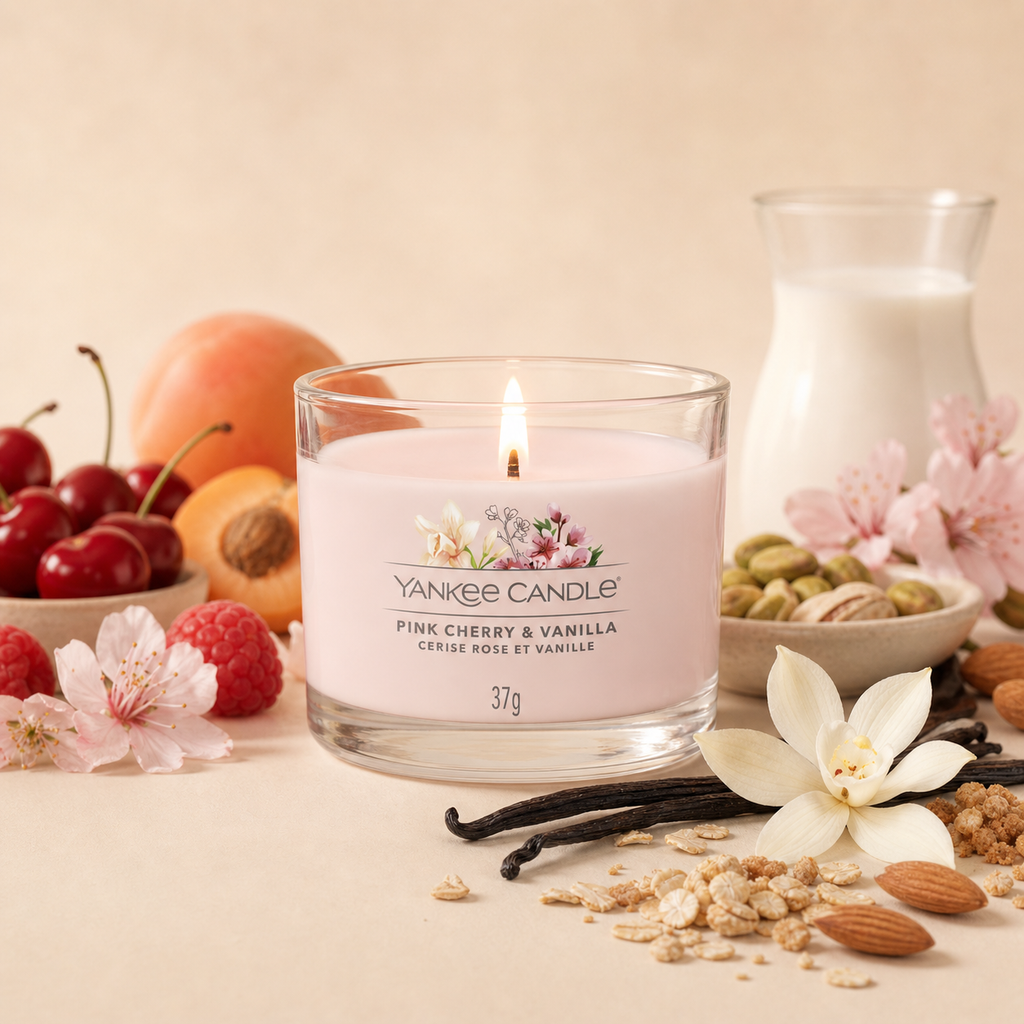 Yankee Candle candela mini Pink Cherry & Vanilla