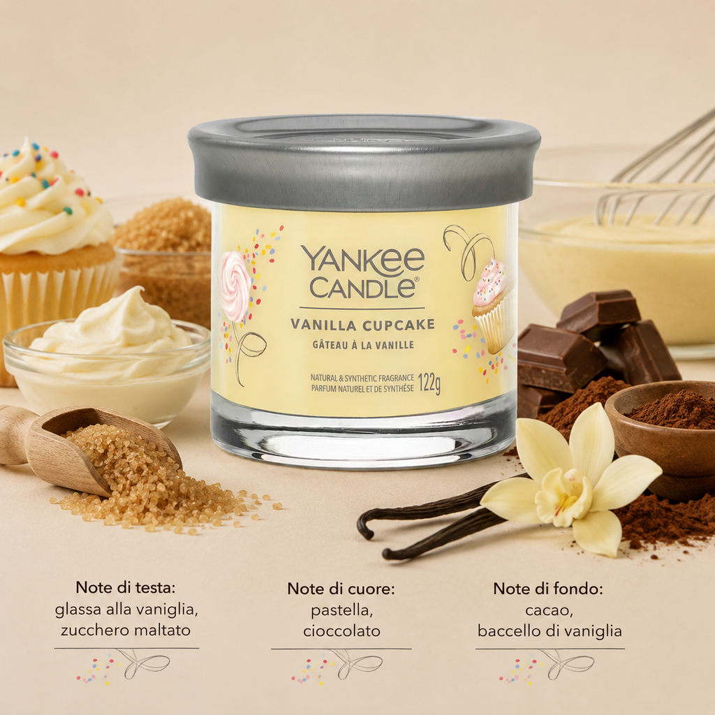Yankee Candle candela tumbler 122gr Vanilla Cupcake