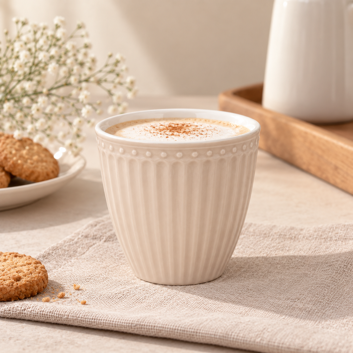 Latte cup Alice creamy
