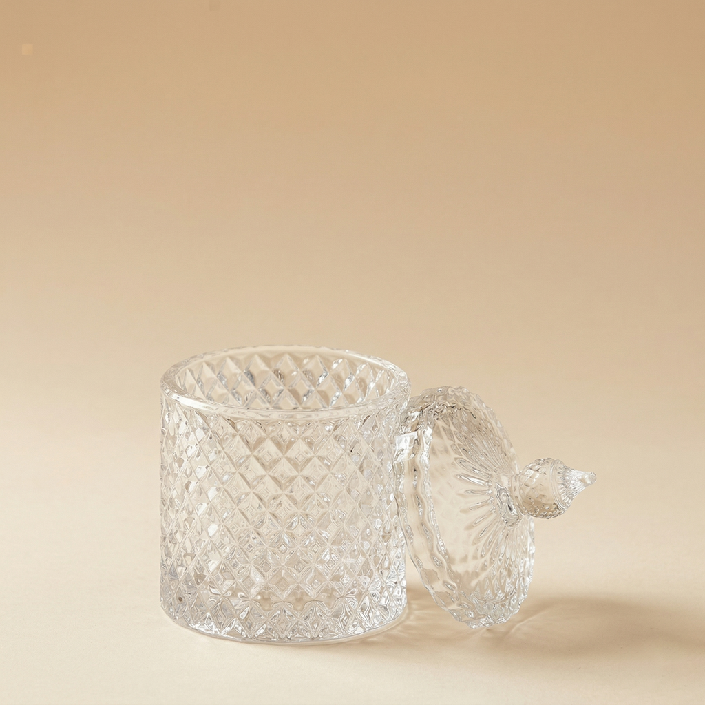 Contenitore Diamonds h.14cm