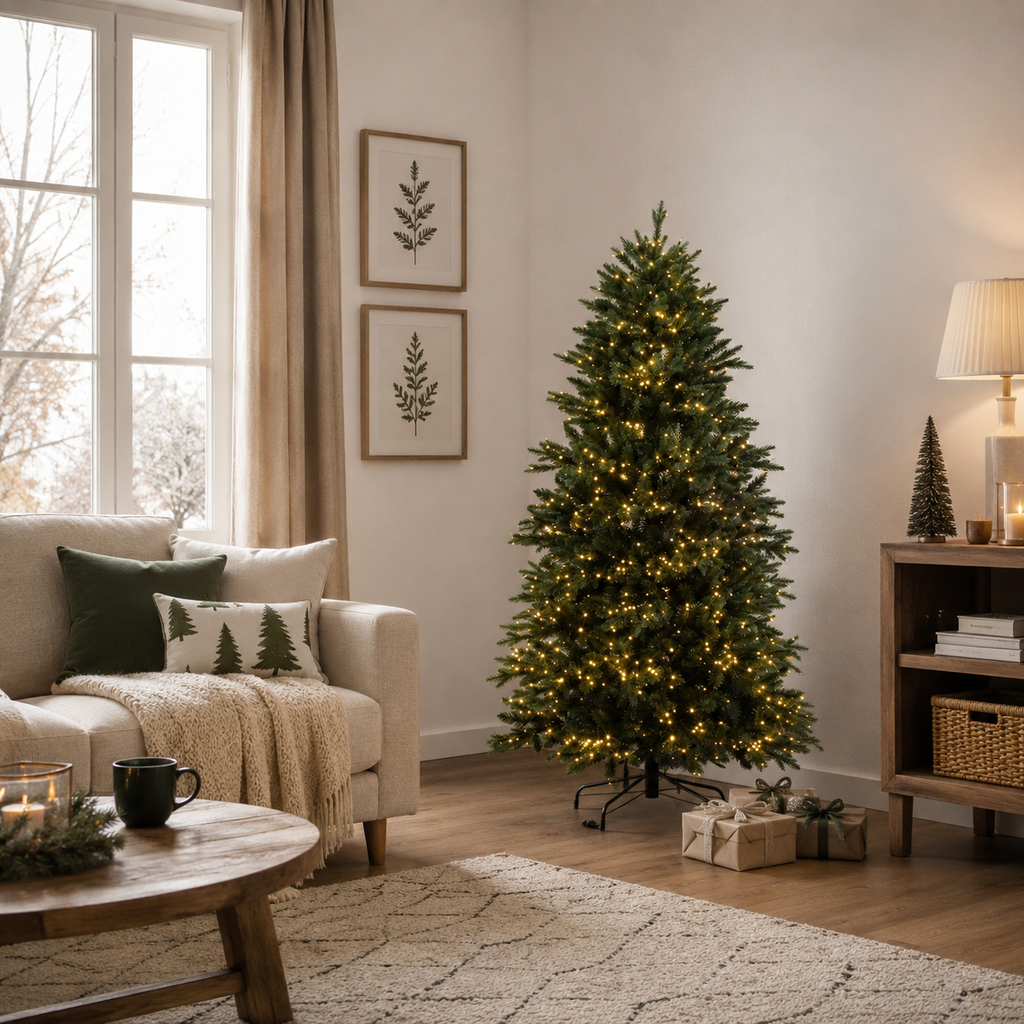 Albero di Natale Cristallo EDG con 1500 mini LED h.180cm