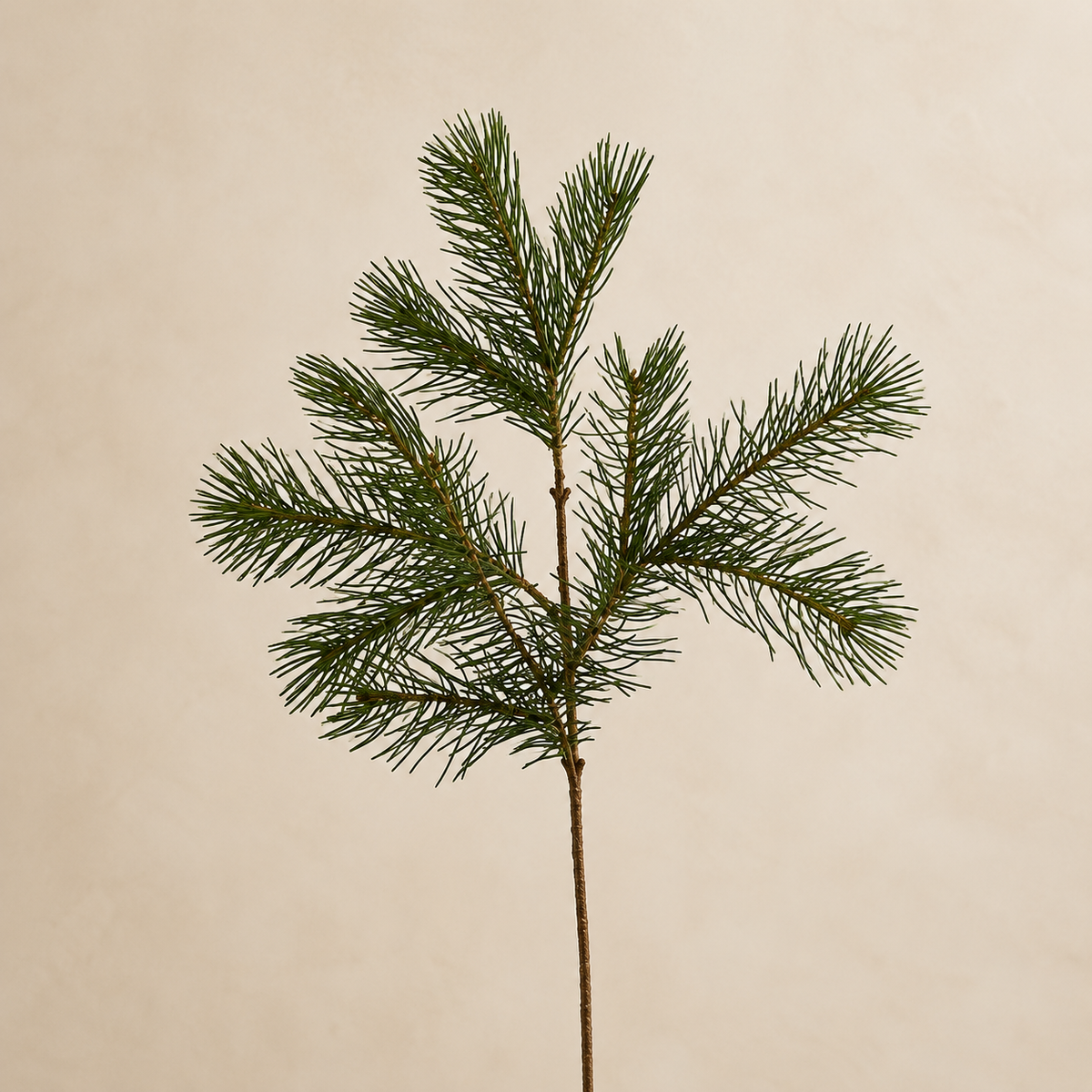 Ramo di Pino Artificiale Scandinavo Verde h.62 cm