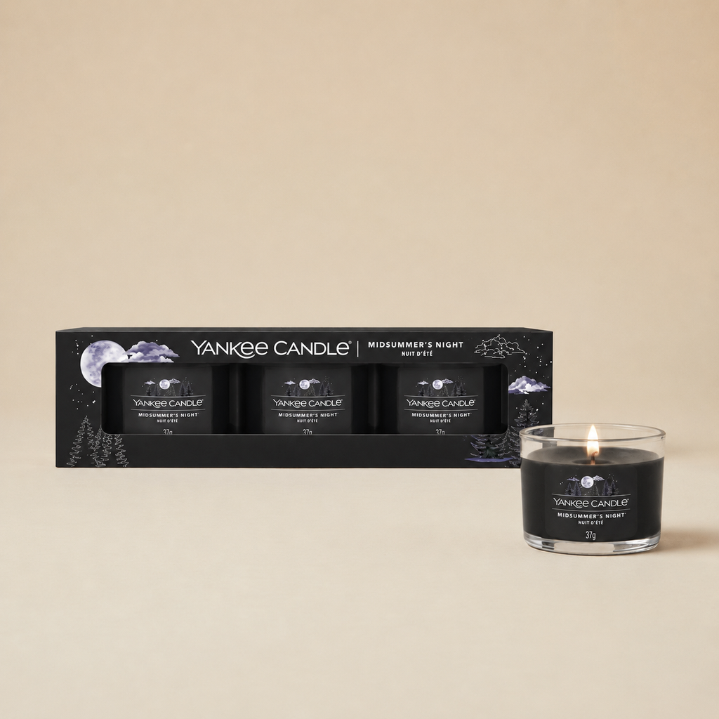 Yankee Candle set 3 mini candle Midsummer's Night