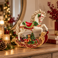 Cavallo a Dondolo Natalizio EDG 37cm