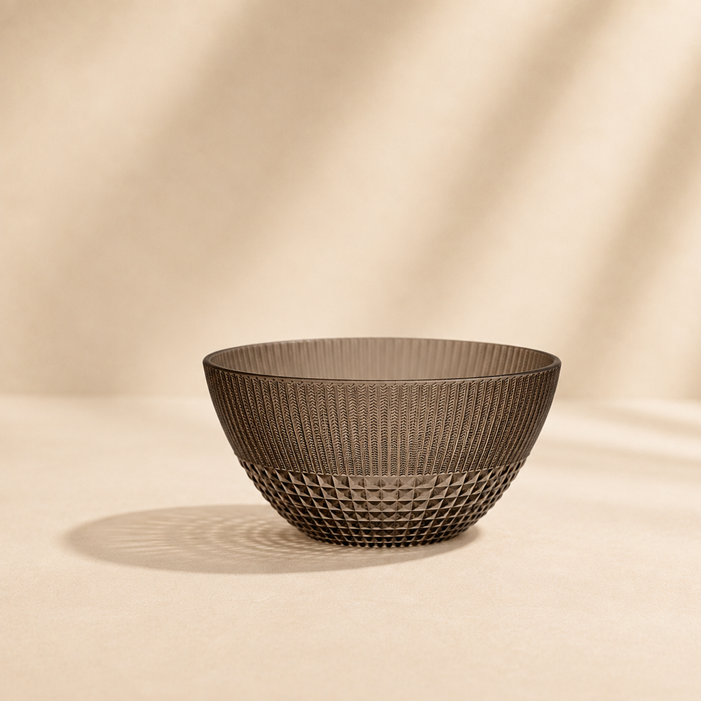 Coppetta Frutta Chic & Zen Cipria in Acrilico – Ø 12,5 x H 6,5 cm Wood
