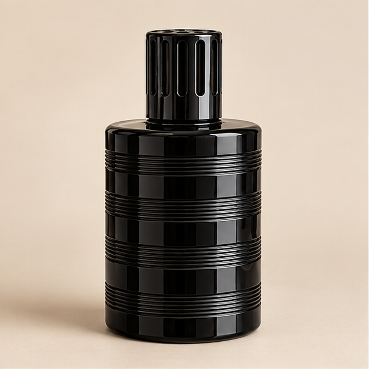 Lampada Catalitica Air Therapy in Vetro Nero 17,5 x 9,5 cm