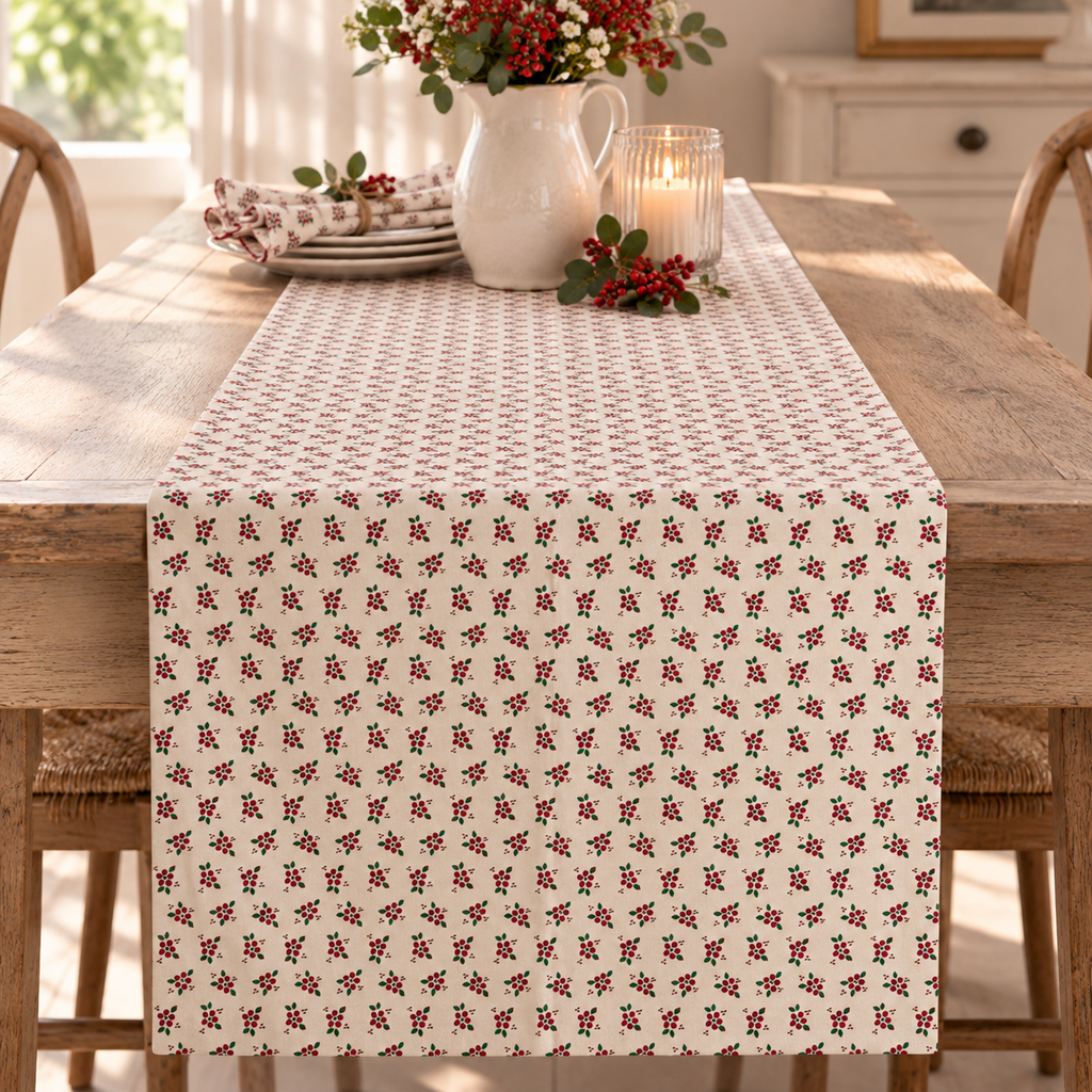 Runner Collezione Berries con bacche