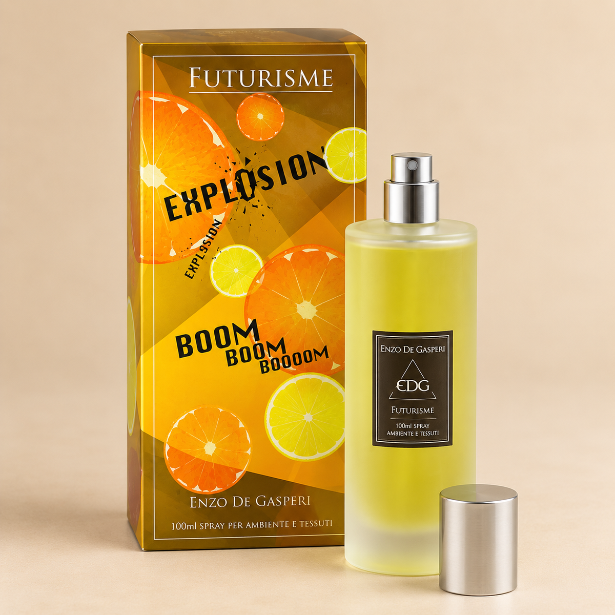 Essenza Spray per ambienti e tessuti EDG Futurismo