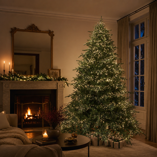 Albero di Natale Pino Spark EDG con led h.240cm