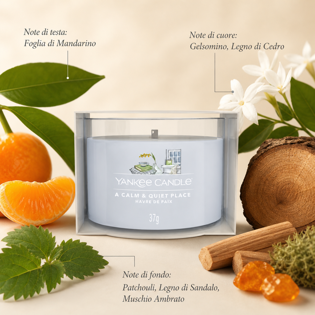 Yankee Candle candela mini Calm & Quiet