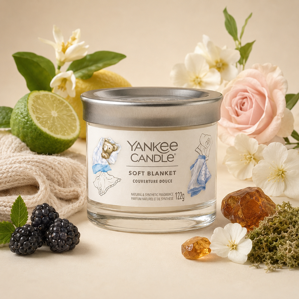 Yankee Candle candela tumbler 122gr Soft Blanket