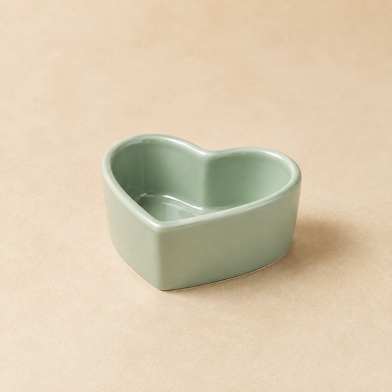 Coppetta a Cuore in Ceramica – 10 x 9 x H 4 cm
