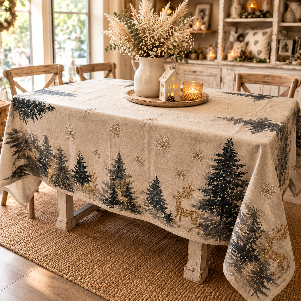 Tovaglia Renne in Cotone 150 x 230 cm