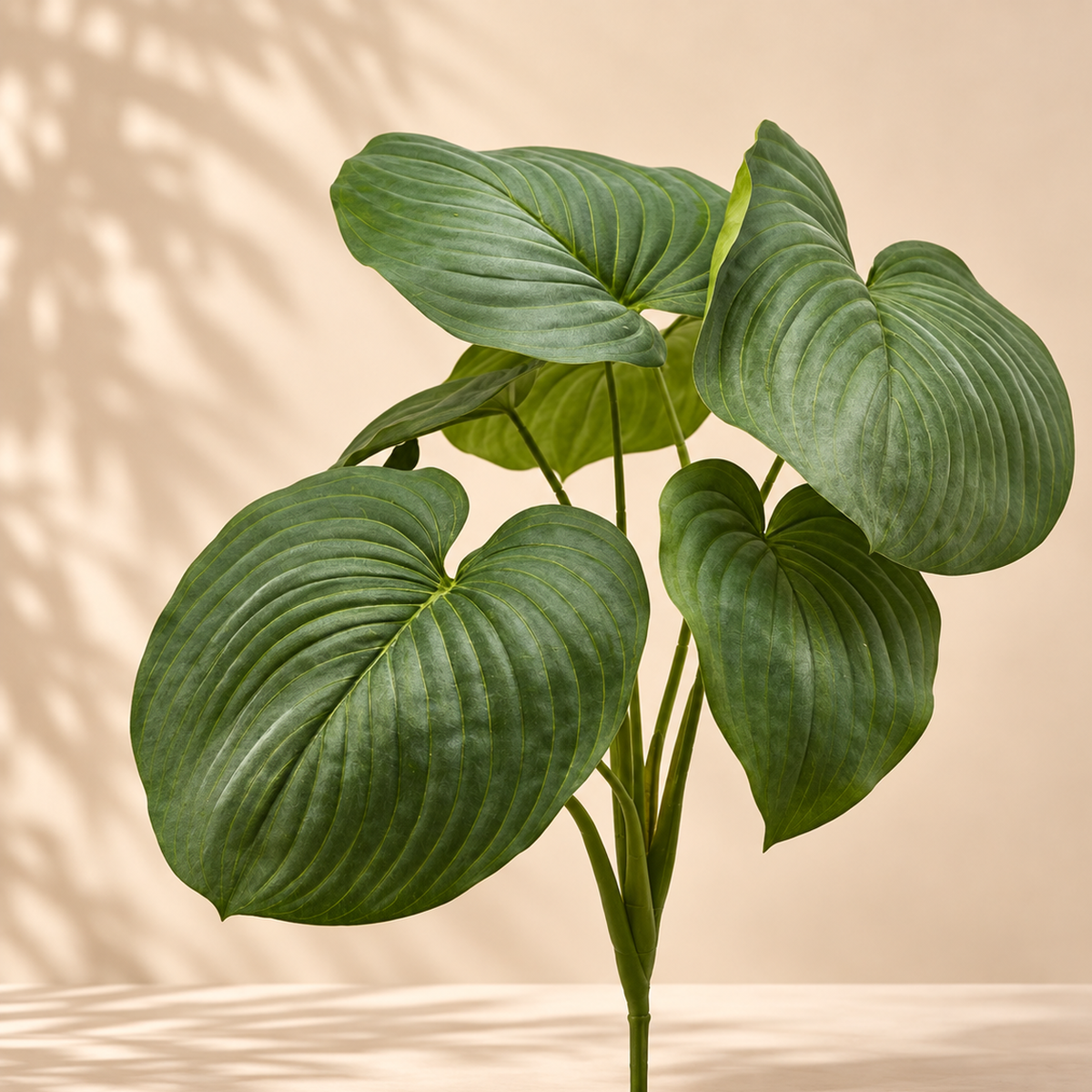 Hosta Artificiale 7 Foglie H 66 cm