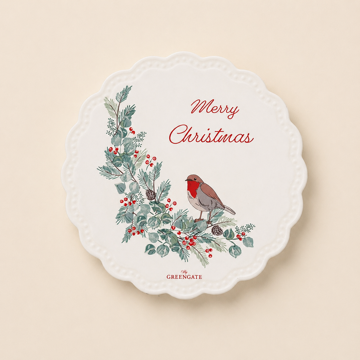 Tagliere sottopentola Leonora Merry Christmas