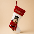 Calza di Natale soldatino schiaccianoci
