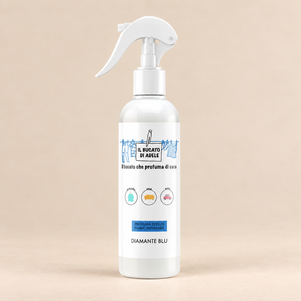 Spray tessuti Il bucato di Adele Diamante blu