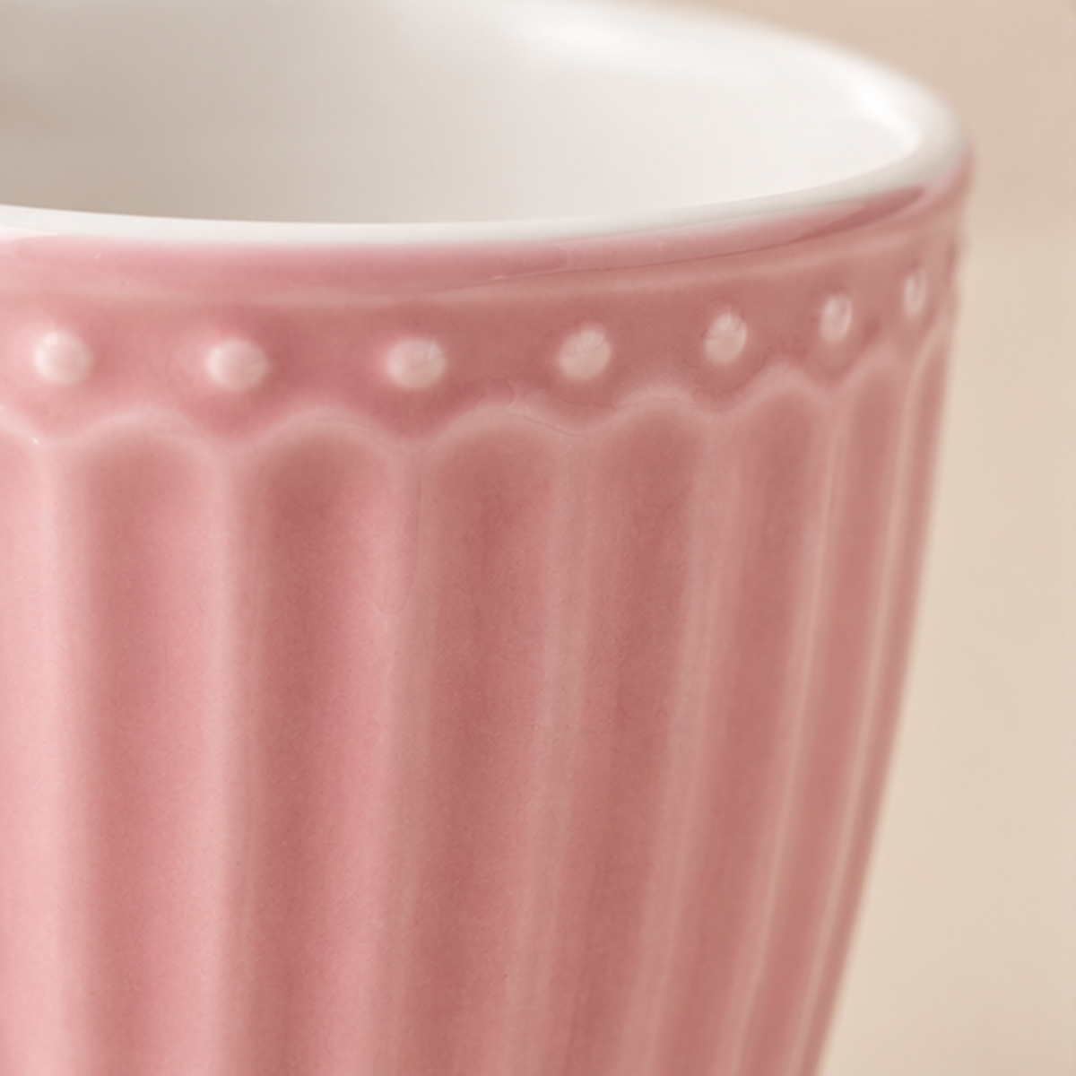 Latte cup Alice dusty rose