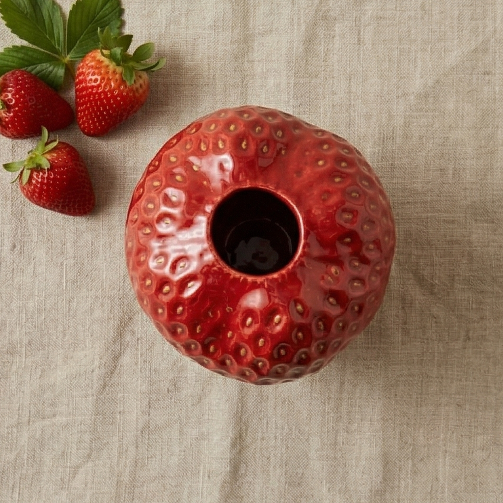 Vaso chakra fragola h.21