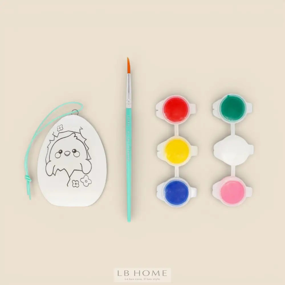 Kit Decorazione Uovo - Hoppy Easter Decorazioni Pasquali