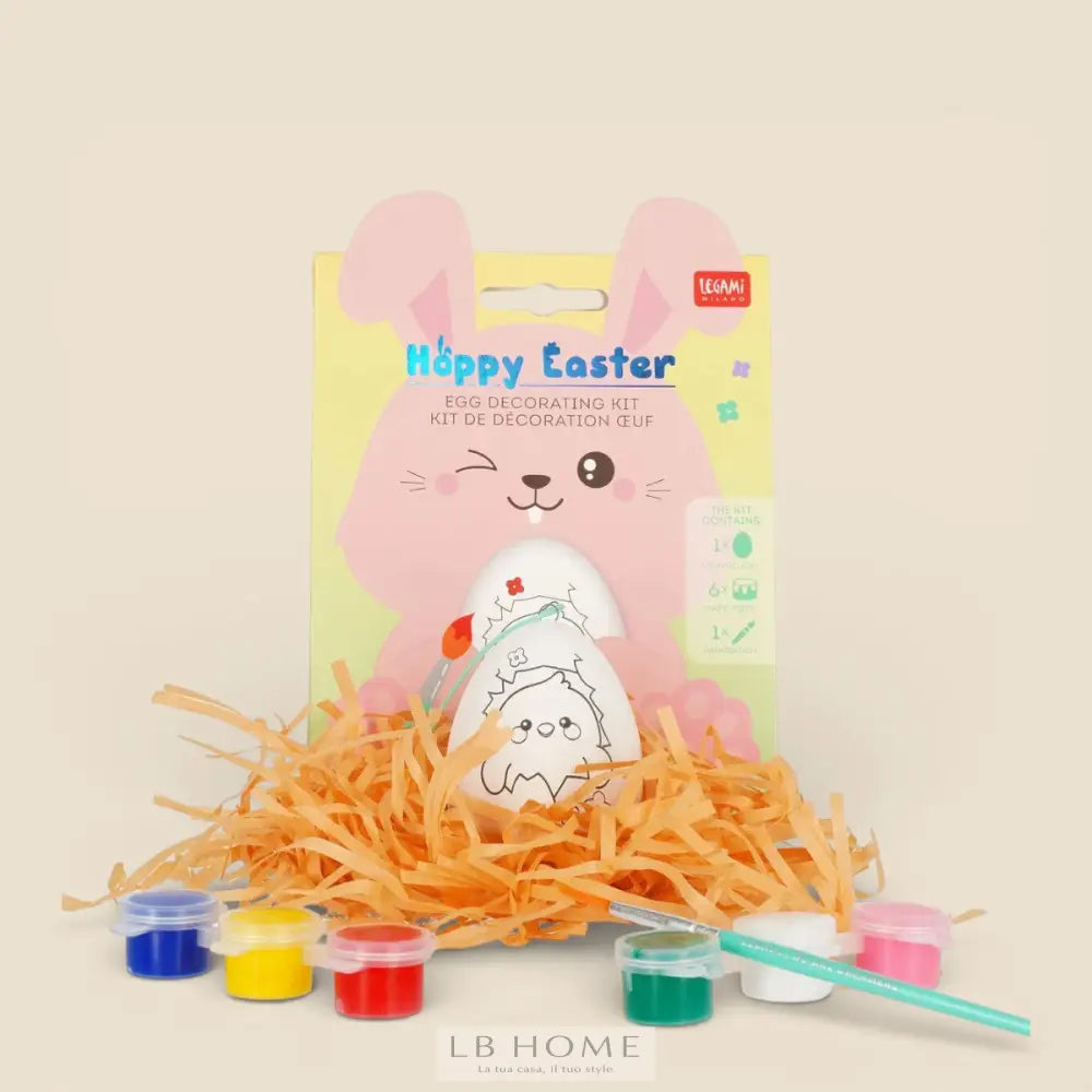 Kit Decorazione Uovo - Hoppy Easter Decorazioni Pasquali