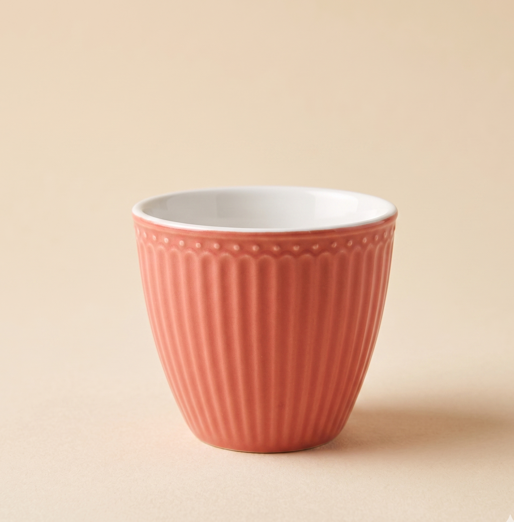 Latte cup Alice corallo