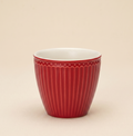 Latte cup Alice rossa