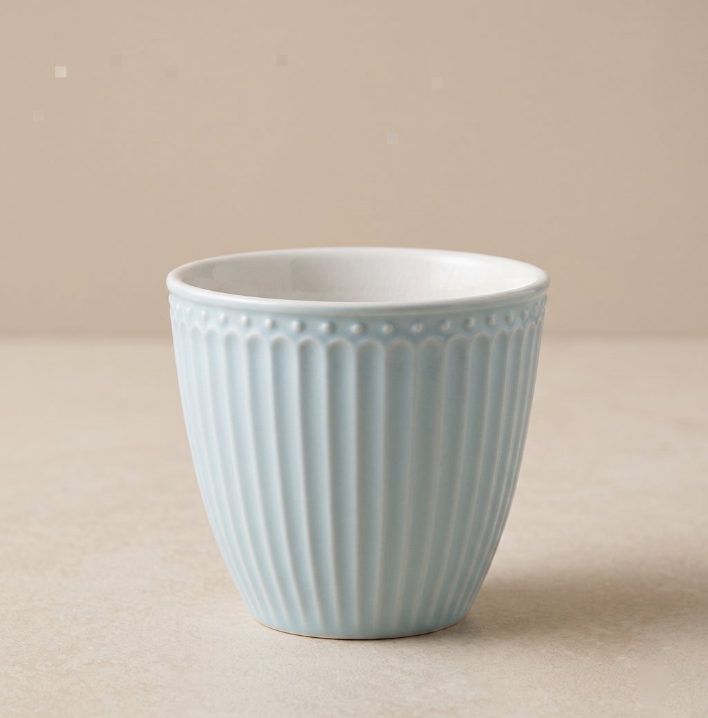 Latte cup Alice azzurra