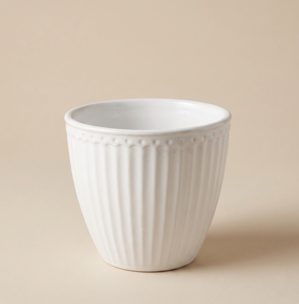 Latte cup Alice bianca
