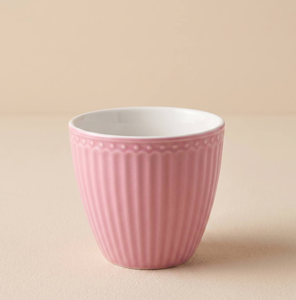 Latte cup Alice dusty rose